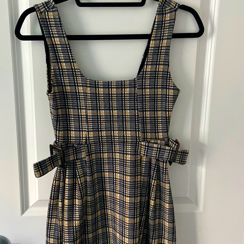 Topshop Plaid Dress